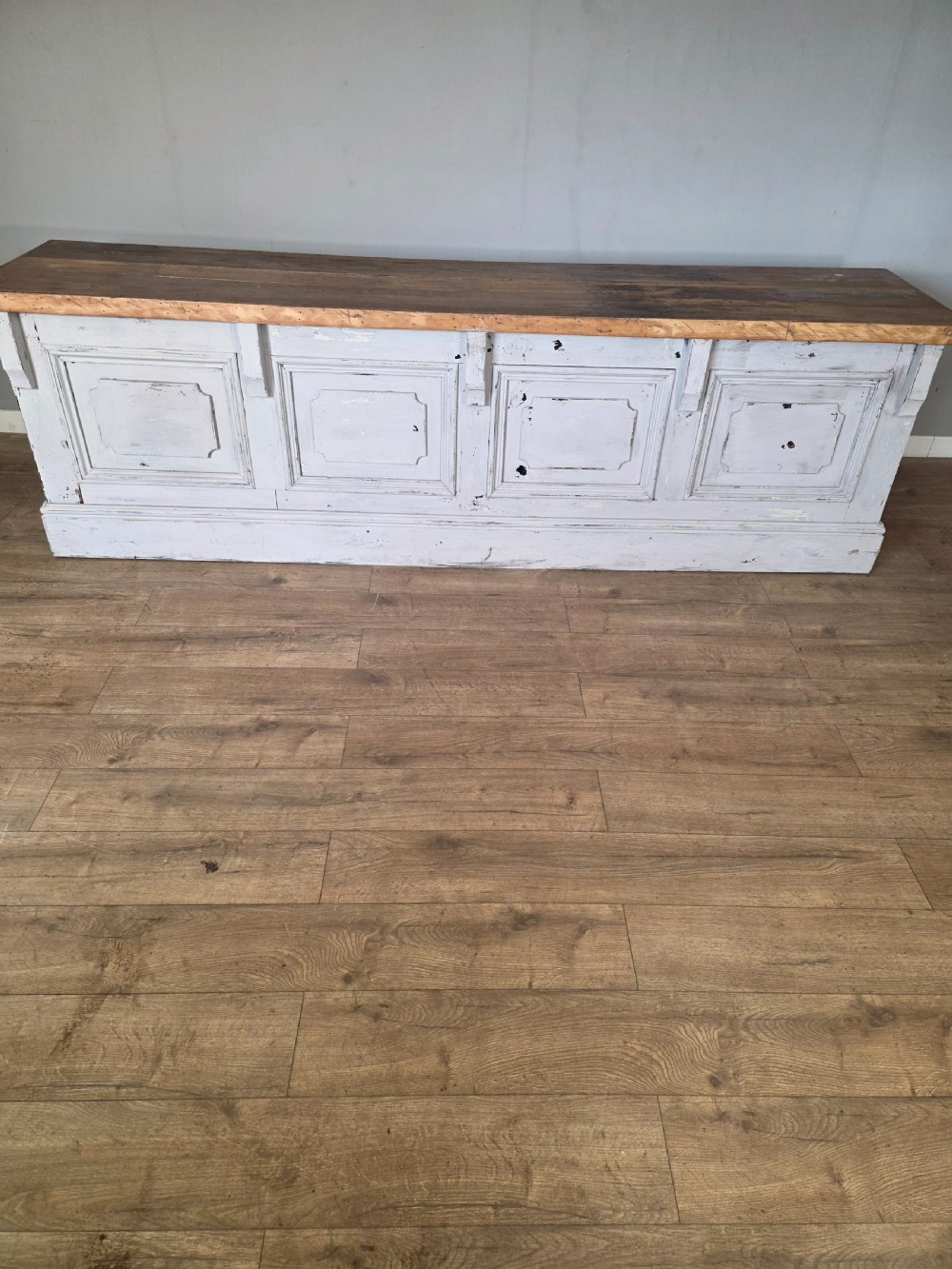 Antique Victorian Shop Counter  View II