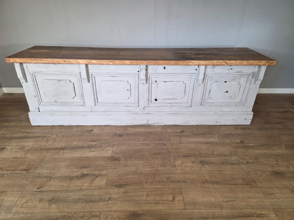 Antique Victorian Shop Counter  View III