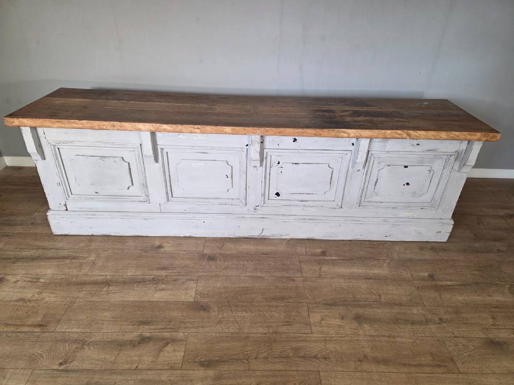 Antique Victorian Shop Counter  View IV