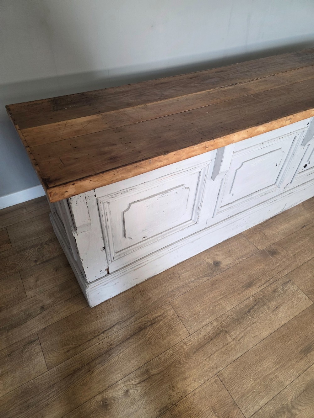 Antique Victorian Shop Counter  View V