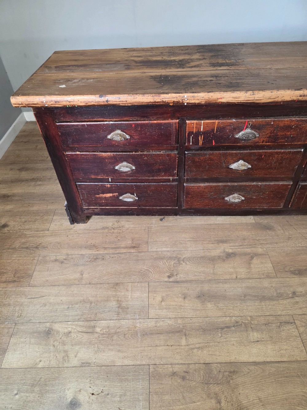 Antique Victorian Shop Counter  View XVI