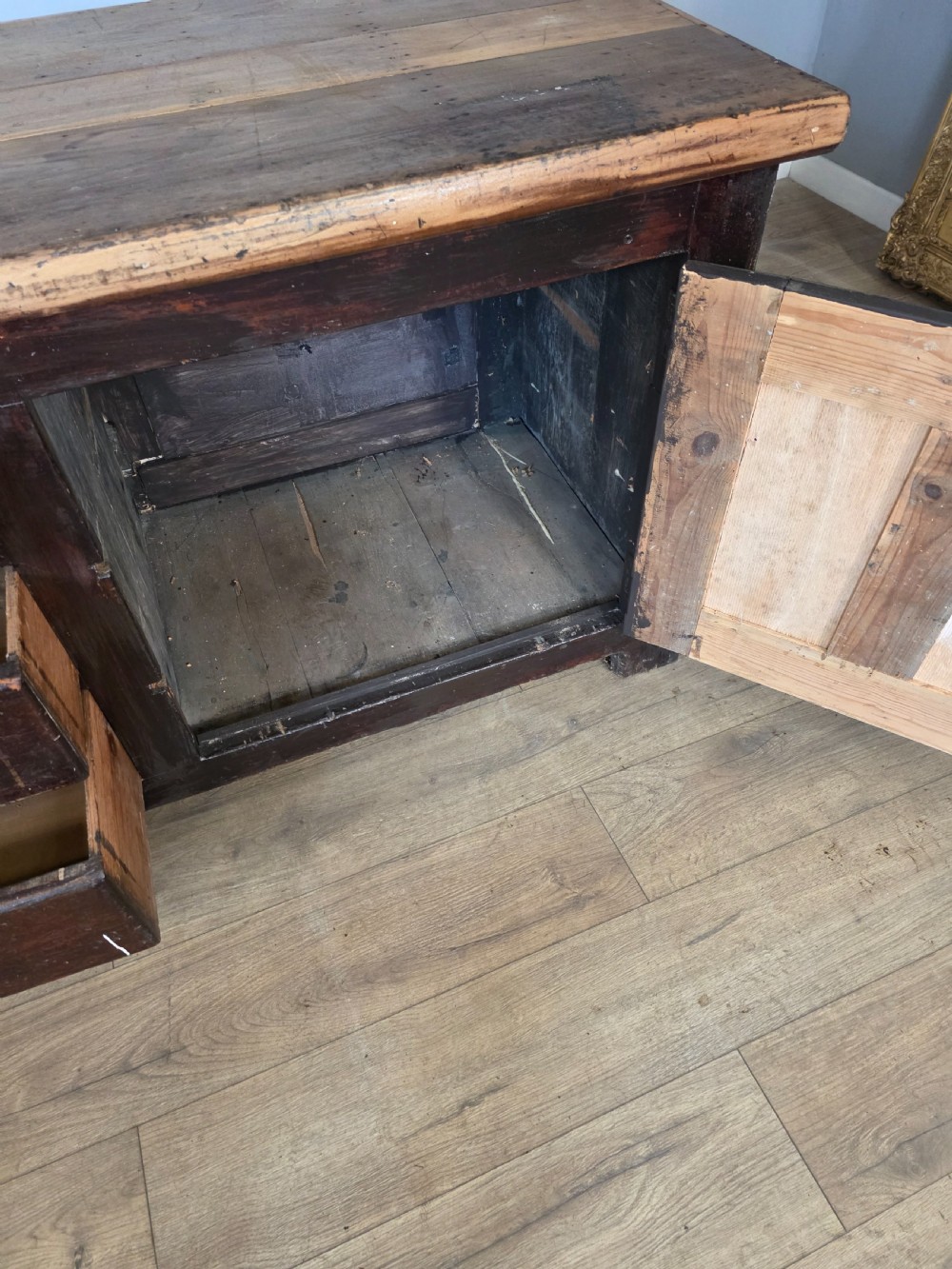 Antique Victorian Shop Counter  View XXI