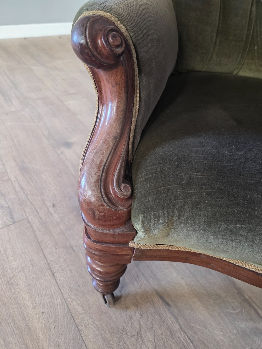Pair of Victorian Ladies and Gents Spoon Back Chairs  View XVII