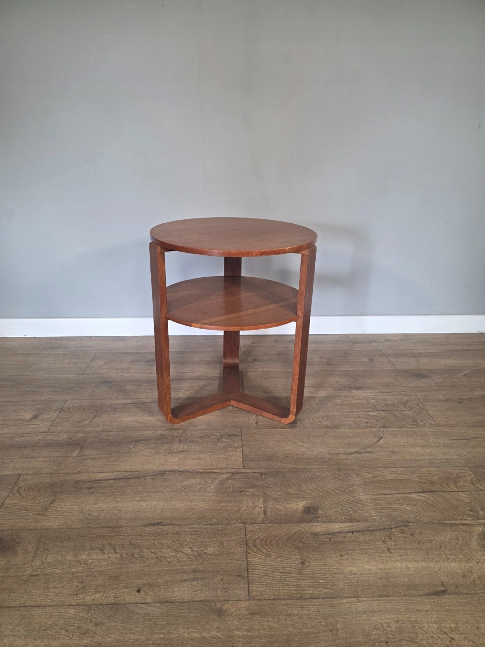 Oak Art Deco Sidetable-Maija Heikinheimo View II