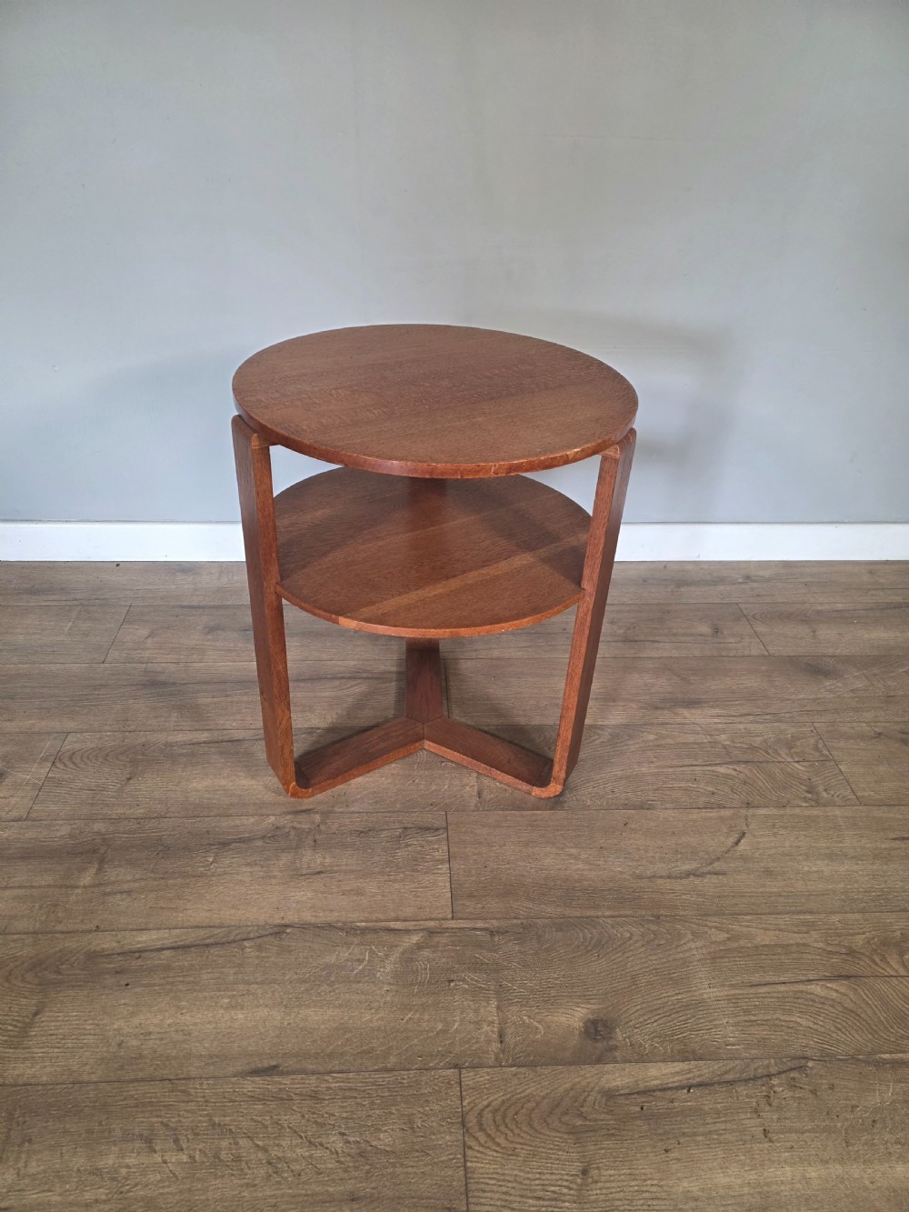 Oak Art Deco Sidetable-Maija Heikinheimo View IV