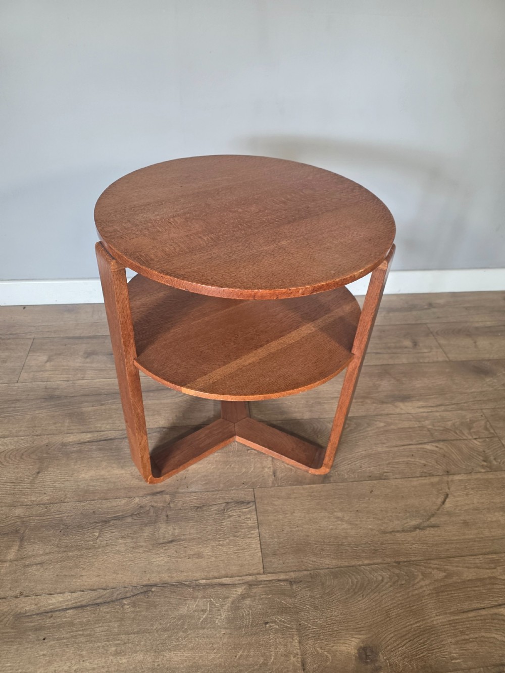 Oak Art Deco Sidetable-Maija Heikinheimo View VI