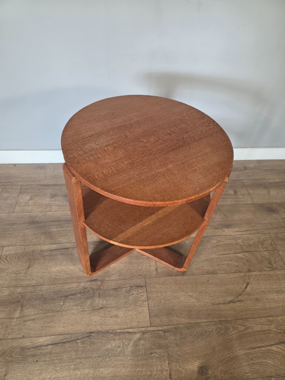 Oak Art Deco Sidetable-Maija Heikinheimo View VII