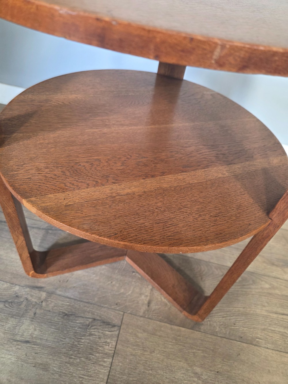 Oak Art Deco Sidetable-Maija Heikinheimo View XV