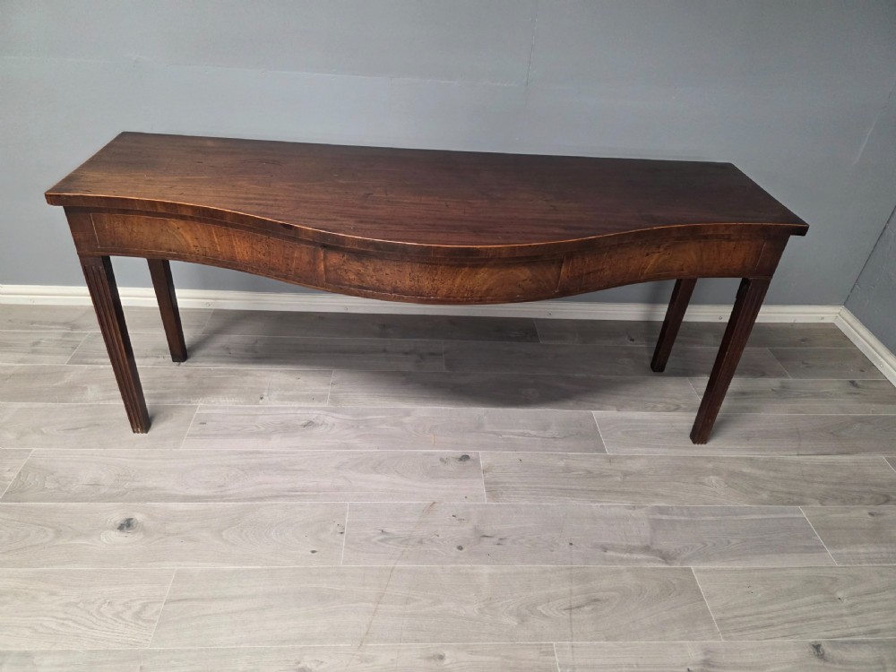 George III large Mahogany Console Table 1790s View III