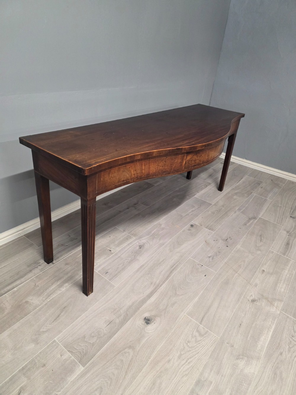 George III large Mahogany Console Table 1790s View V