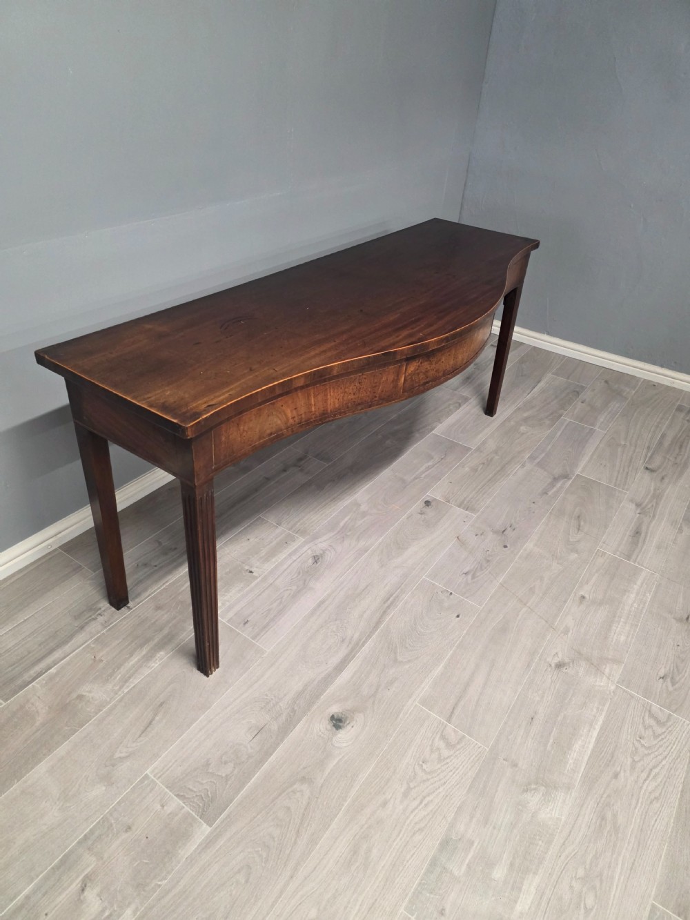 George III large Mahogany Console Table 1790s View VI