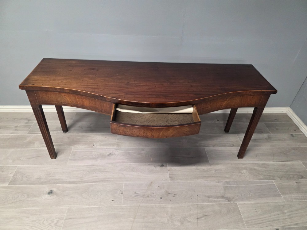 George III large Mahogany Console Table 1790s View X