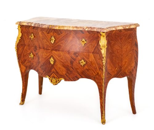 A Good French Kingwood Commode