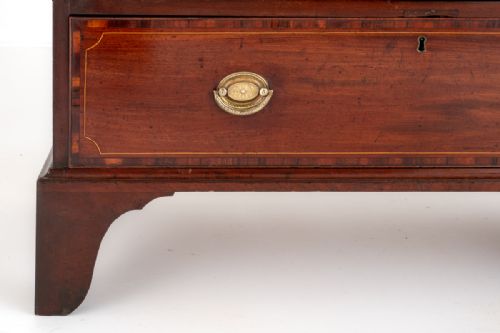 fig 1. Georgian Mahogany Secretaire Bookcase