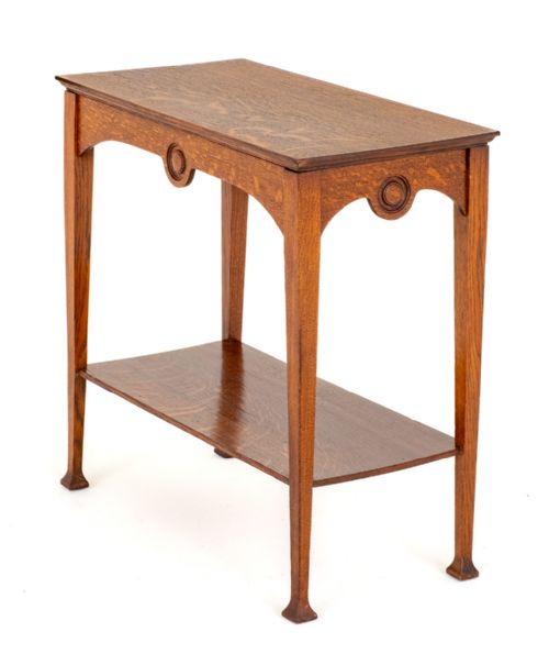 Arts and Crafts Oak Occasional Table