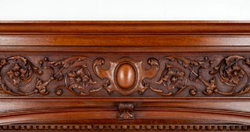 OUTSTANDING OAK ARTS AND CRAFTS SIDE CABINET - ADDITIONAL PHOTO 3