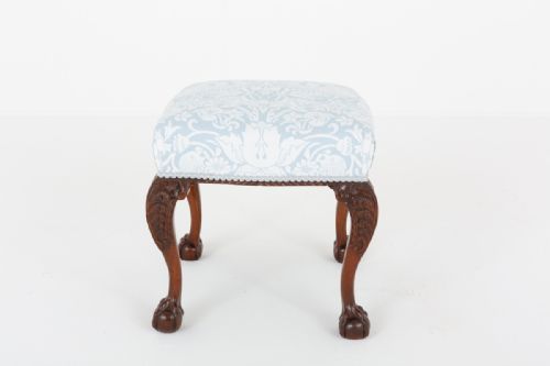 Mahogany Chippendale Style Stool