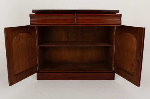 fig 1. Victorian Mahogany Side Cabinet