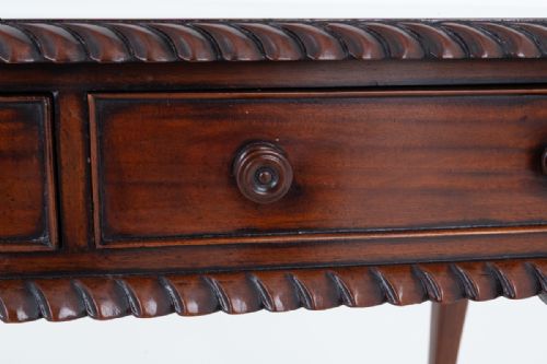 MAHOGANY CHIPPENDALE REVIVAL SIDE TABLE - ADDITIONAL PHOTO 6