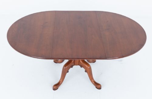 GEORGIAN STYLE CHERRY EXTENDING DINING TABLE - ADDITIONAL PHOTO 2