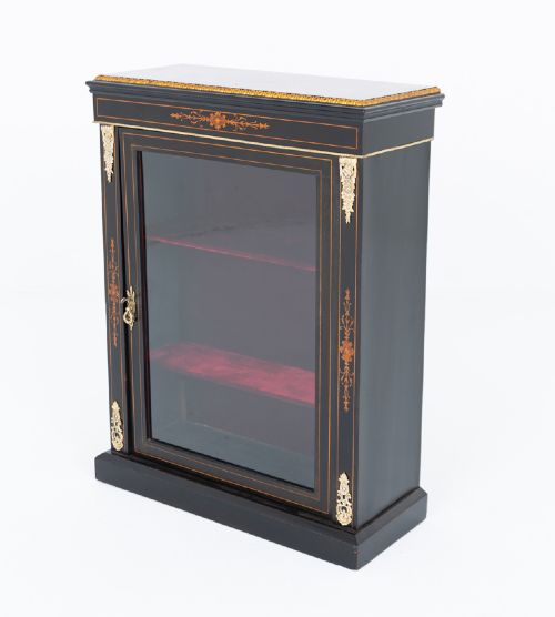 EBONISED PIER CABINET