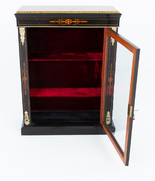 EBONISED PIER CABINET - ADDITIONAL PHOTO 7