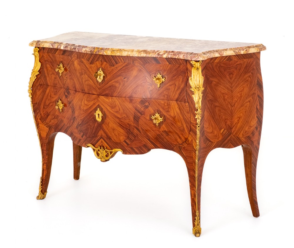 A Good French Kingwood Commode