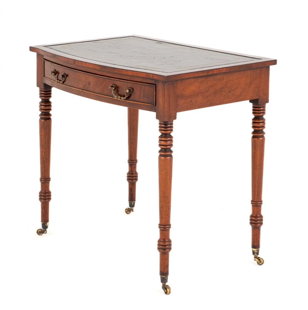 Mahogany Regency Revival Writing Table