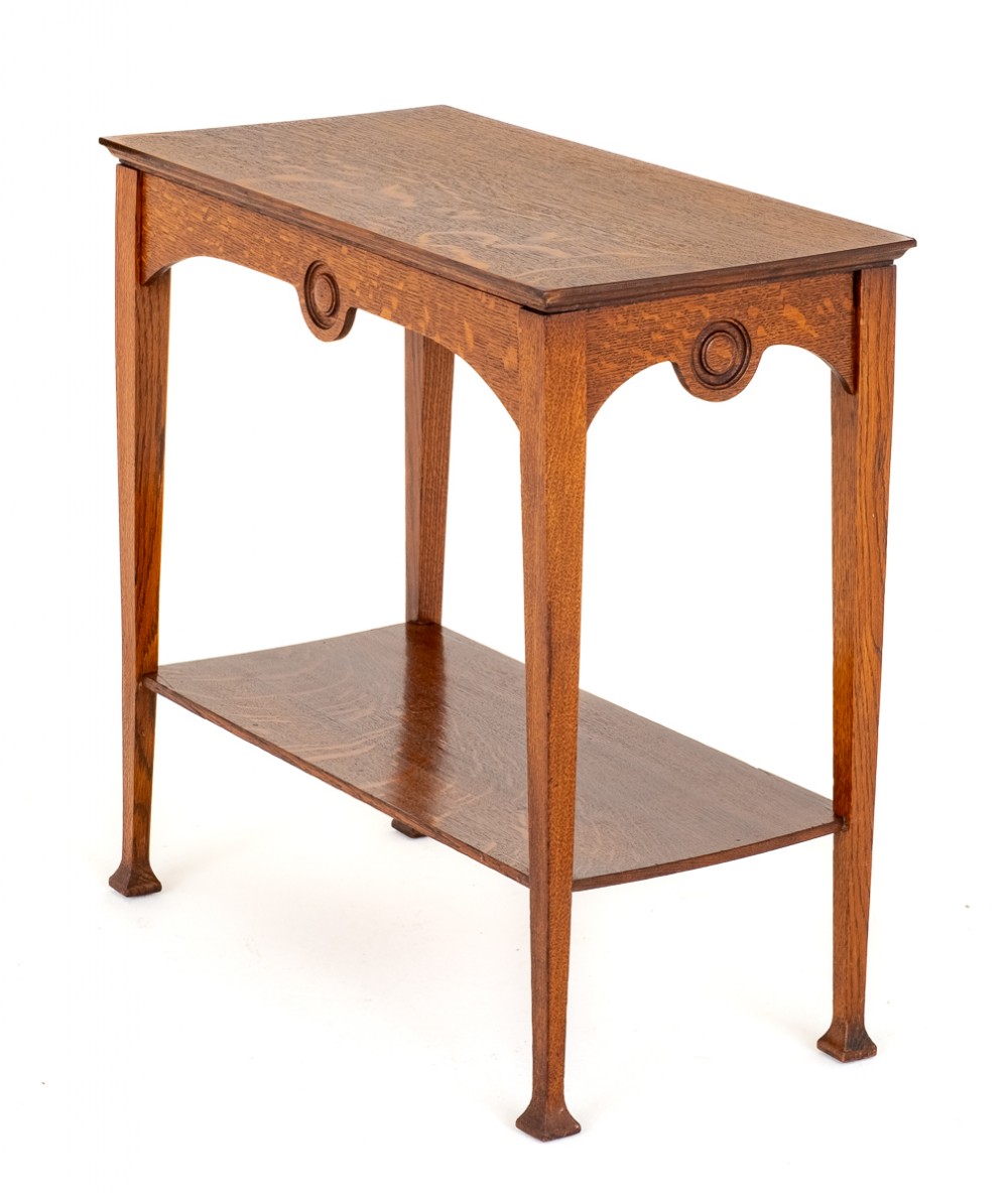 Arts and Crafts Oak Occasional Table