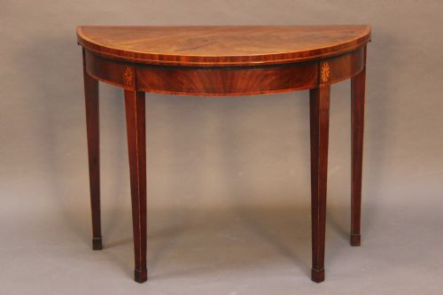 Regency Mahogany Card Table