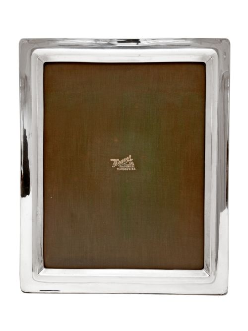 LARGE STYLISH PLAIN RECTANGULAR SILVER PHOTO PICTURE FRAME - ADDITIONAL PHOTO 1