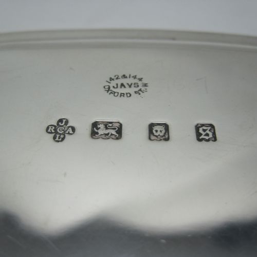 SILVER SQUARE SHAPED SALVER CHIPPENDALE STYLE RAISED BORDER - ADDITIONAL PHOTO 5