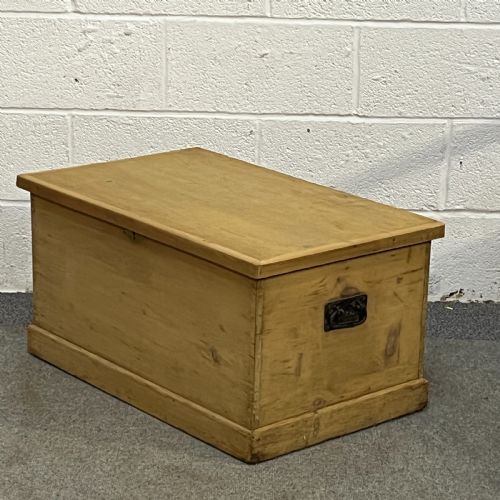 Victorian Pine Blanket Chest