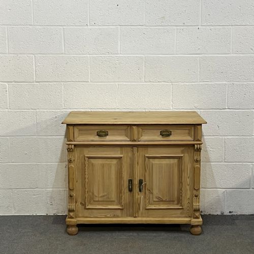 Antique Pine Dresser Base/cupboard