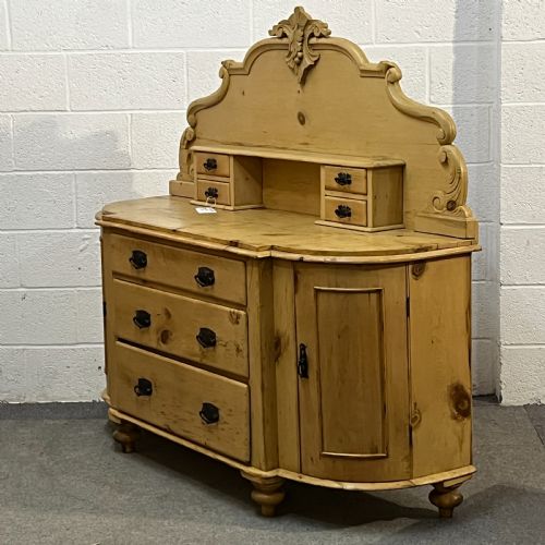 fig 1. Late Victorian Pine Chiffonier