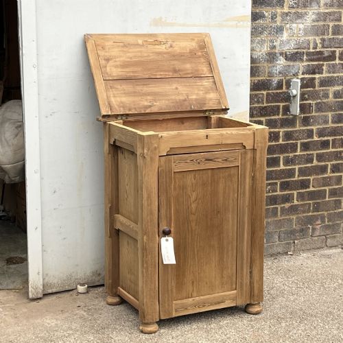 Small Old Church Lectern Cupboard, Modified