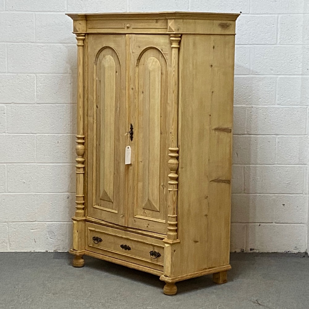 ATTRACTIVE ANTIQUE PINE HALL CUPBOARD View III