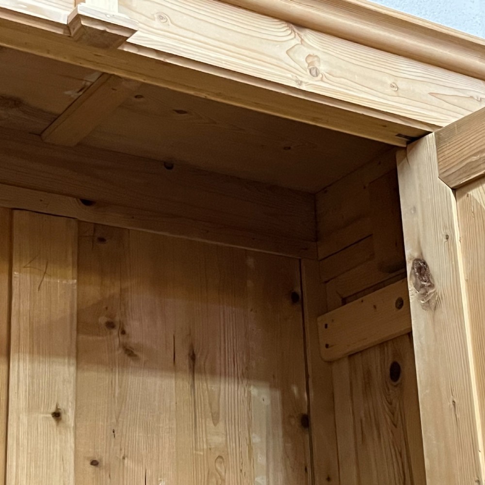 Large Double Antique Pine Wardrobe View VIII