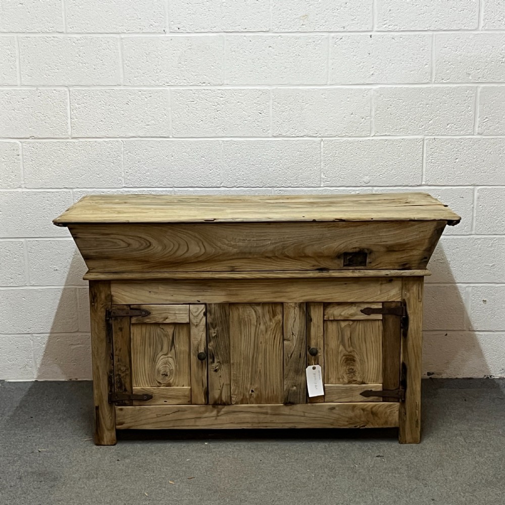 Large Very Old Rustic Dough Bin