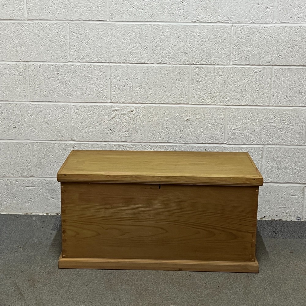 Medium Sized Victorian Pine Flat Top Box View II
