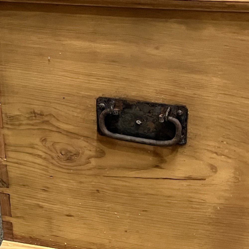 Medium Sized Victorian Pine Flat Top Box View VIII