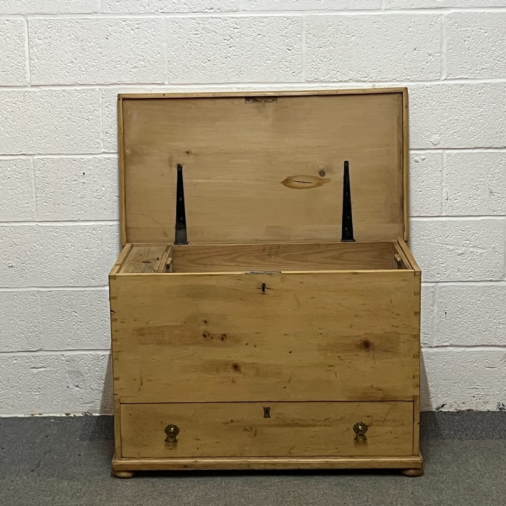Victorian Pine Mule Chest View II
