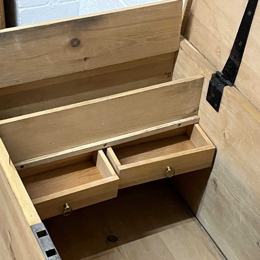 Victorian Pine Mule Chest View VIII