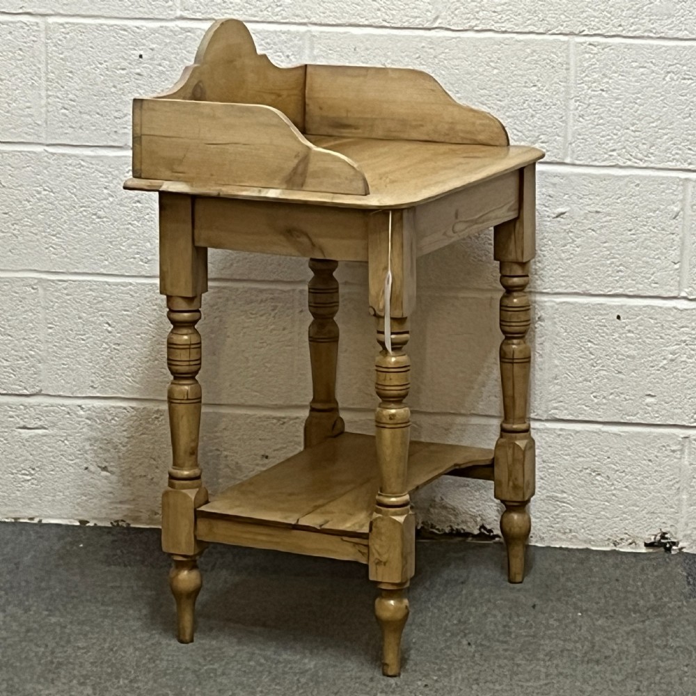 Small Edwardian Pine Washstand View III
