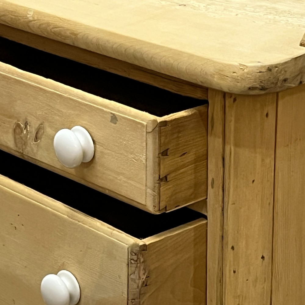 Large Victorian Pine Sideboard With Drawers View VI