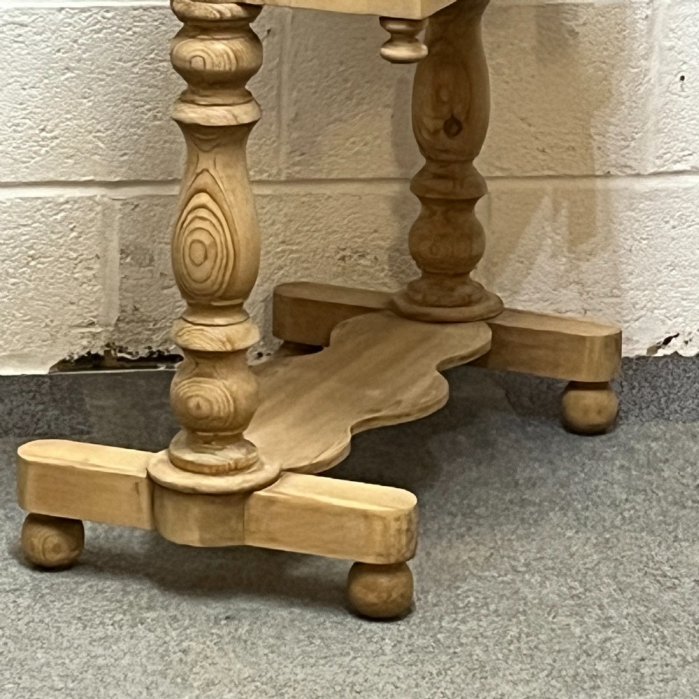 Small Antique Pine Dressing/Writing Table View VI