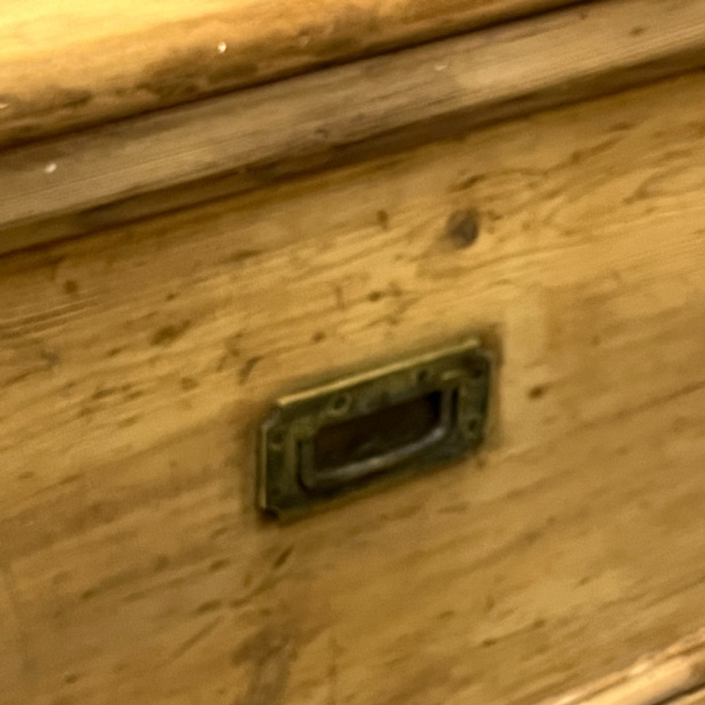 Very Deep Old Pine Carpenters Box View XII