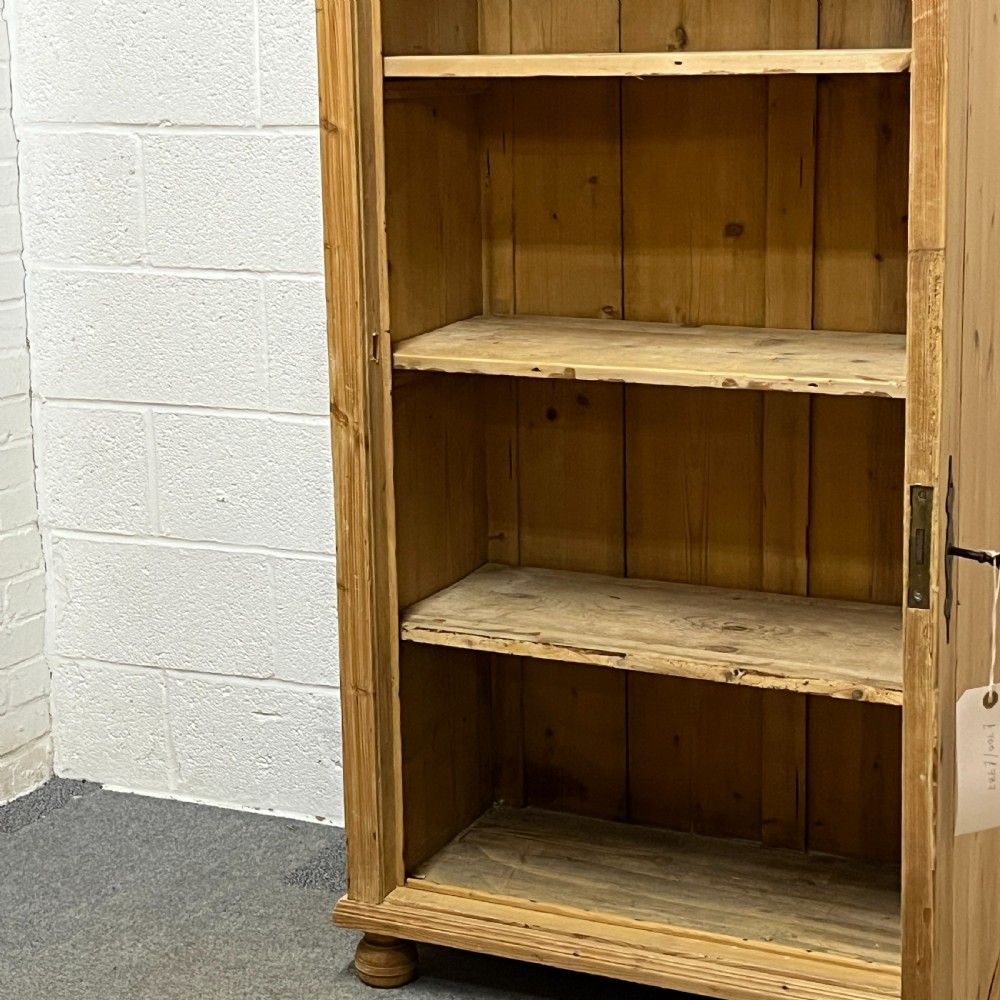 Large Old Pine Single Door Cupboard View VIII