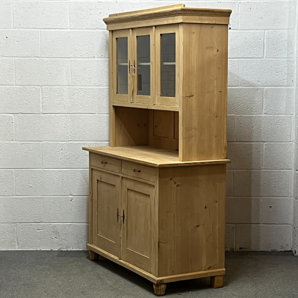 Glazed  German Pine Dresser View III