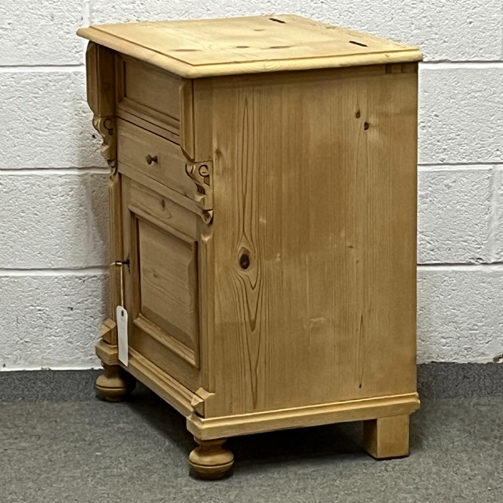 Small Antique Pine Washstand Cupboard View III
